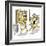 Hazel Cartoon-Ted Key-Framed Giclee Print