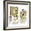 Hazel Cartoon-Ted Key-Framed Giclee Print