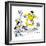 Hazel Cartoon-Ted Key-Framed Giclee Print