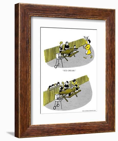 Hazel Cartoon-Ted Key-Framed Giclee Print