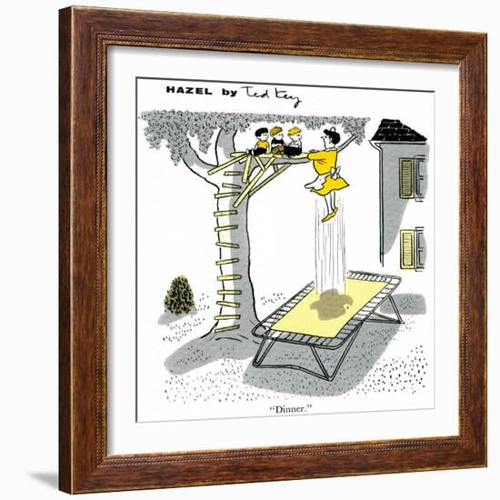 Hazel Cartoon-Ted Key-Framed Giclee Print