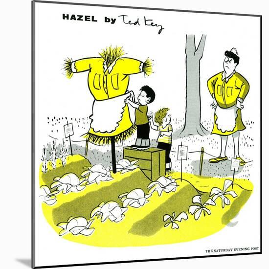 Hazel Cartoon-Ted Key-Mounted Giclee Print