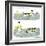 Hazel Cartoon-Ted Key-Framed Giclee Print