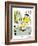 Hazel Cartoon-Ted Key-Framed Giclee Print