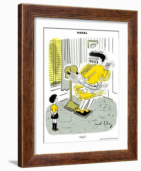 Hazel Cartoon-Ted Key-Framed Giclee Print