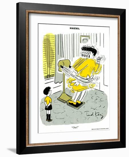 Hazel Cartoon-Ted Key-Framed Giclee Print