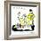 Hazel Cartoon-Ted Key-Framed Giclee Print