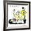 Hazel Cartoon-Ted Key-Framed Giclee Print