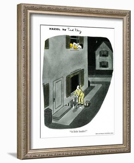 Hazel Cartoon-Ted Key-Framed Giclee Print