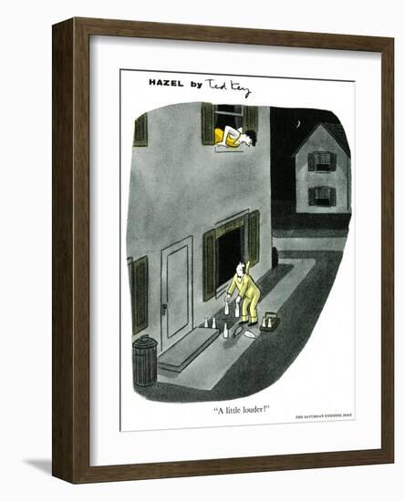 Hazel Cartoon-Ted Key-Framed Giclee Print