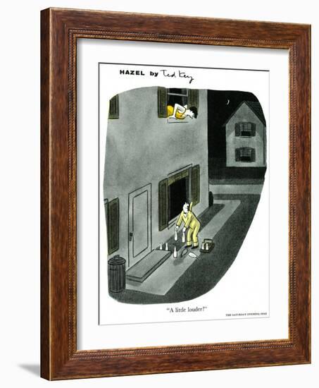 Hazel Cartoon-Ted Key-Framed Giclee Print