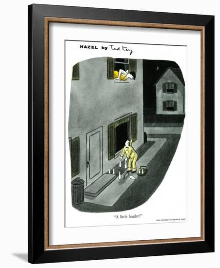 Hazel Cartoon-Ted Key-Framed Giclee Print