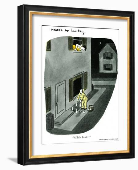 Hazel Cartoon-Ted Key-Framed Giclee Print