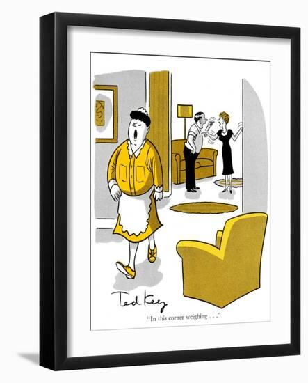 Hazel Cartoon-Ted Key-Framed Giclee Print