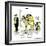 Hazel Cartoon-Ted Key-Framed Giclee Print