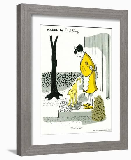 Hazel Cartoon-Ted Key-Framed Giclee Print