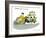 Hazel Cartoon-Ted Key-Framed Giclee Print