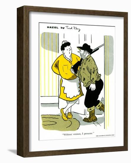 Hazel Cartoon-Ted Key-Framed Giclee Print