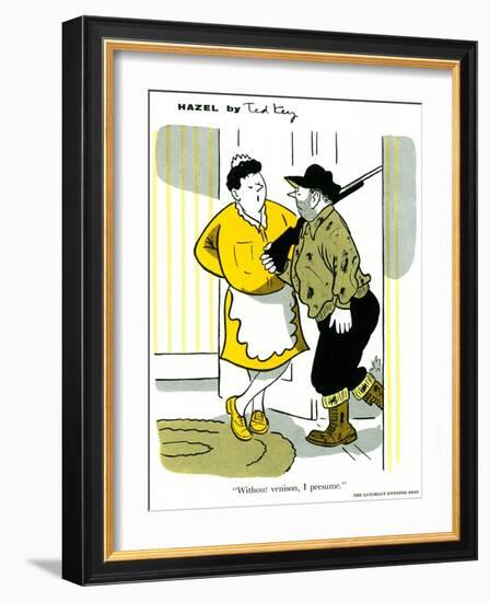 Hazel Cartoon-Ted Key-Framed Giclee Print