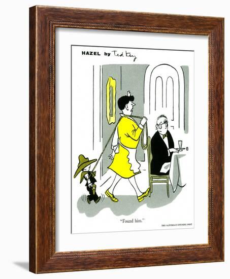 Hazel Cartoon-Ted Key-Framed Giclee Print