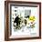 Hazel Cartoon-Ted Key-Framed Giclee Print