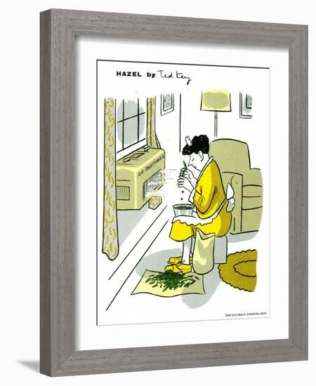 Hazel Cartoon-Ted Key-Framed Giclee Print