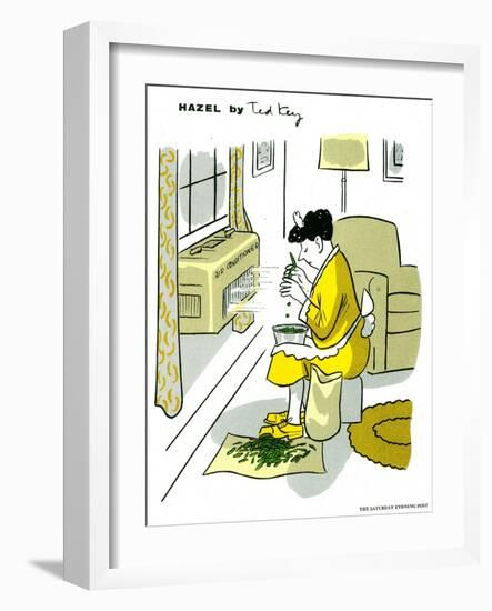 Hazel Cartoon-Ted Key-Framed Giclee Print