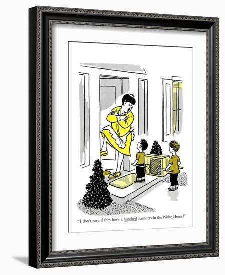 Hazel Cartoon-Ted Key-Framed Giclee Print