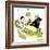 Hazel Cartoon-Ted Key-Framed Giclee Print