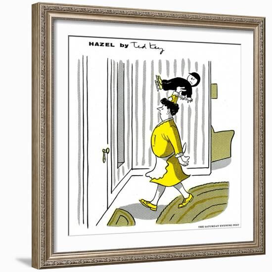 Hazel Cartoon-Ted Key-Framed Giclee Print