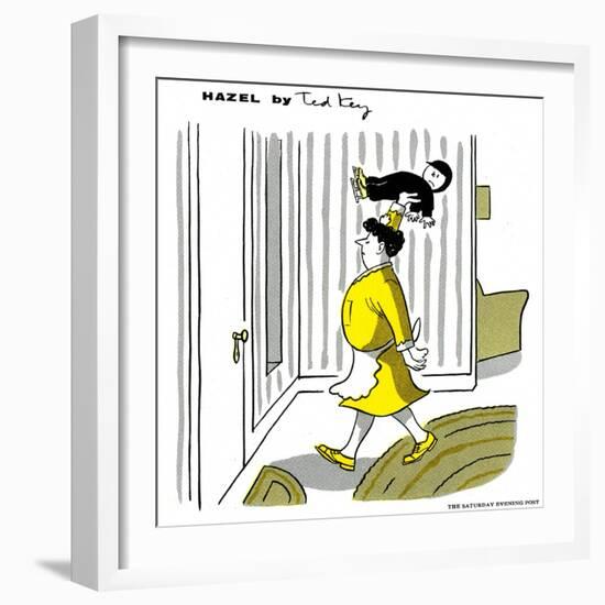 Hazel Cartoon-Ted Key-Framed Giclee Print