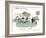 Hazel Cartoon-Ted Key-Framed Giclee Print