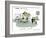 Hazel Cartoon-Ted Key-Framed Giclee Print