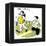 Hazel Cartoon-Ted Key-Framed Premier Image Canvas