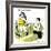 Hazel Cartoon-Ted Key-Framed Giclee Print