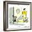 Hazel Cartoon-Ted Key-Framed Giclee Print