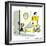 Hazel Cartoon-Ted Key-Framed Giclee Print