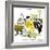 Hazel Cartoon-Ted Key-Framed Giclee Print