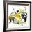 Hazel Cartoon-Ted Key-Framed Giclee Print