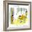 Hazel Cartoon-Ted Key-Framed Giclee Print