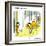 Hazel Cartoon-Ted Key-Framed Giclee Print