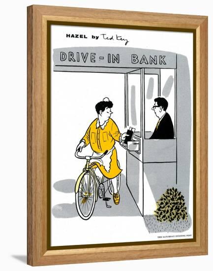 Hazel Cartoon-Ted Key-Framed Premier Image Canvas