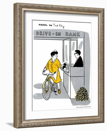 Hazel Cartoon-Ted Key-Framed Giclee Print