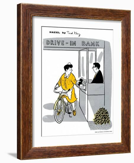 Hazel Cartoon-Ted Key-Framed Giclee Print