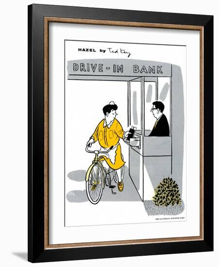 Hazel Cartoon-Ted Key-Framed Giclee Print