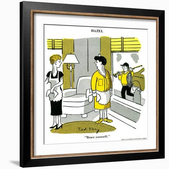 Hazel Cartoon-Ted Key-Framed Giclee Print