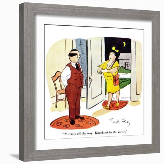 Hazel Cartoon-Ted Key-Framed Giclee Print