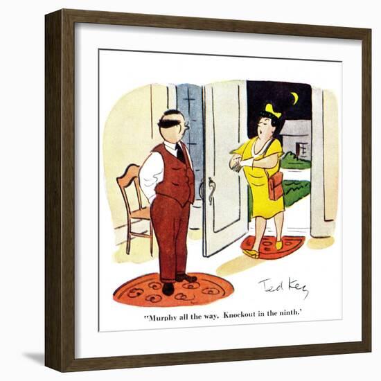 Hazel Cartoon-Ted Key-Framed Giclee Print