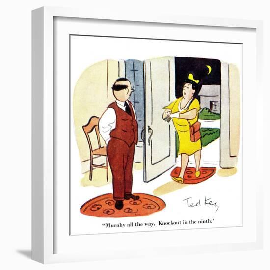 Hazel Cartoon-Ted Key-Framed Giclee Print