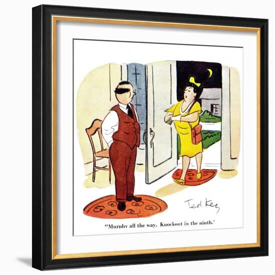 Hazel Cartoon-Ted Key-Framed Giclee Print